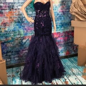 Stunning purple jovani dress